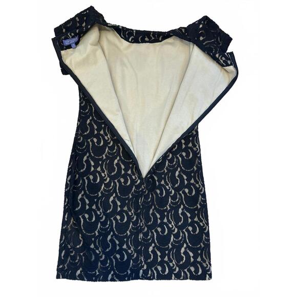 Vintage Vivienne Tam Women's Black Lace Dress XS - Picture 8 of 10